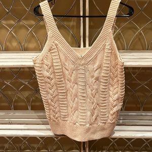 Banana republic cream vest tank